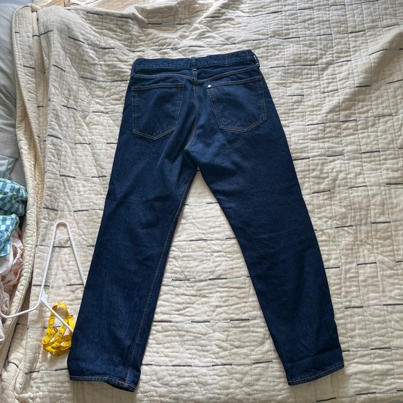 H&M Relaxed Navy Blue Jeans 34x30 - Picture 5 of 7